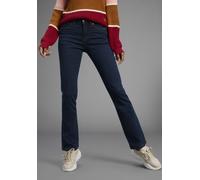 Gerade Jeans ARIZONA "Comfort-Fit", Damen, Gr. 25, K + L Gr, blau (dunkelblau), Jeans, Obermaterial: 98% Baumwolle, 2% Elasthan, Basic, normal lang, Jeans, High Waist, Topseller (503165-25) dunkelblau