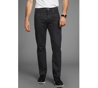 Gerade Jeans ARIZONA, Herren, Gr. 32, Länge 34, schwarz (schwarzschwarz34), Denim/Jeans, Obermaterial: 98% Baumwolle, 2% Elasthan, unifarben, Basic, straight fit lang, Jeans, gerade geschnittenes Bein