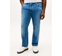 Gerade Jeans "BT-MADISON", Damen, Gr. 48, Länge 32, whily blau, Denim/Jeans, Obermaterial: 99% Baumwolle, 1% Elasthan, TOMMY HILFIGER BIG & TALL, regular fit, Jeans Gerade Jeans, mit Fade-Effekten, re