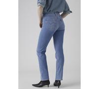 Gerade Jeans LEVI'S "314 Shaping Straight", Damen, Gr. 30, Länge 32, cool satisfaction, Denim/Jeans, Obermaterial: 74% Baumwolle, 24% Polyester, 2% Elasthan, gerade lang, Jeans, mit Stretch, Topseller