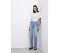 Gerade Jeans MAVI "KENDRA", Damen, Gr. 27, Länge 30, lt brushed glam, 86% Baumwolle, 12% Polyester, 2% Elastan, gerade normal, Jeans, gerde Form (43175022-27) lt brushed glam