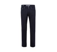 Gerade Jeans PIERRE CARDIN "Lyon tapered", Herren, Gr. W33/L30, Länge 30, blau (schwarz sapphire), Obermaterial: 60% Baumwolle CO. 37% Polyester PES. 3% Elasthan EL., uni, tapered fit, Jeans, im Casua