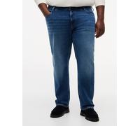 Gerade Jeans "REGULAR MADISON", Herren, Gr. 40, Länge 34, cobalt blau, Denim/Jeans, Obermaterial: 99% Baumwolle, 1% Elasthan, TOMMY HILFIGER BIG & TALL, unifarben, regular fit lang, Jeans, Regular fit