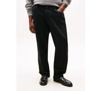 Gerade Jeans "RELAXED BONA", Herren, Gr. 46, Länge 30, schwarz (bona schwarz), Denim/Jeans, Obermaterial: 100% Baumwolle, TOMMY HILFIGER BIG & TALL, unifarben, relaxed fit lang, Jeans, Große Größen (7