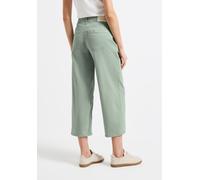 Gerade Jeans STREET ONE, Damen, Gr. 30, Länge 26, grün (sage grün washed), Jeans, 56% Lyocell, 22% Polyester, 19% Viskose, 3% Elasthan, unifarben, wadenlang, Jeans, Middle Waist (82397656-30) sage grü