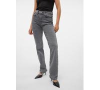 Vero Moda Tessa Straight Ra206 Hochtaillierte Jeans (Herstellerartikelnummer: 10320583-MediumGreyDenim-30-26)