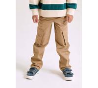 Gerade Jungen Cargohose, REGULAR sandfarben Gr. 116 von vertbaudet