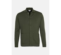 Gerader Schnitt (Normal-Fit) Cardigan Uni Grün XL (01.295600-0079-XL)