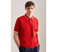 Gerader Schnitt (Normal-Fit) Polo-Shirt Uni Rot XL (01.140121-0045-XL)