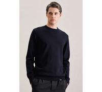 Gerader Schnitt (Normal-Fit) Pullover Uni Blau M (01.140020-0019-M)
