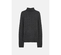 Gerader Schnitt (Normal-Fit) Pullover Uni Grau L (01.251250-0037-L)