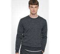 Gerader Schnitt (Normal-Fit) Pullover Uni Grau M (01.293160-0035-M)