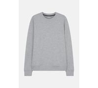 Gerader Schnitt (Normal-Fit) Pullover Uni Grau S (01.299610-0031-S)