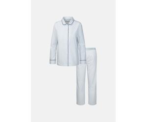 Gerader Schnitt (Normal-Fit) Pyjama Streifen Blau XXL (12.500039-0012-XXL)