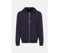 Gerader Schnitt (Normal-Fit) Sweat-Jacke Uni Blau 3XL (01.140132-0019-3XL)