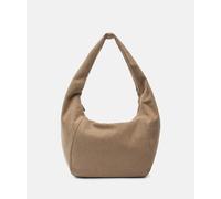 Geräumige Hobo-Bag aus Denim braun
