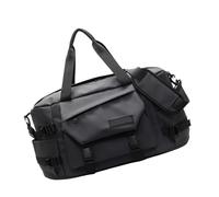 Geräumige Sporttasche für Erwachsene mit verstellbarem Riemen und Nassfach, Oxford-Gewebe, Reisetasche, Sporttasche, Unisex, Reisetasche, grau, Mass Beauty