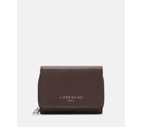 Liebeskind Pablita Natural Sheep M RFID Geldbörse dunkelbraun, Leder, Damen