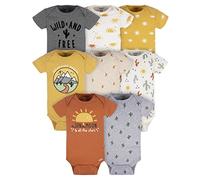 Gerber Unisex Baby 8-pack Short Sleeve Onesies Bodysuits Short Sleeve Onesies Bodysuits (8er Pack)