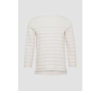 Geringeltes Sweatshirt mit U-Boot-Ausschnitt 48 pink|creme 2168280.41G6.48