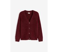 Gerippte Grobstrickjacke mit Glanzeffekt 32/34 (XS)