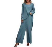 Gerippter Jogginganzug Damen Sweat Frauen Eleganter Schöne Kuschel Hellblauer Weicher Kuschelig Yoga Damenfreizeitanzug Damenfreizeitanzüge Joy Suche Sets Damenschlafanzüge Kariert Süße Jumpsuits Elch