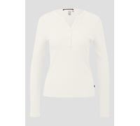 Geripptes Longsleeve S creme 2174396.0200.S