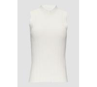 Geripptes Stricktop aus Viskosestretch 46 creme 2154768.0210.46