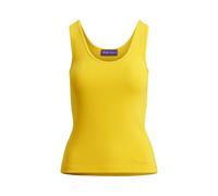 Geripptes Tanktop Ellis mit Baumwolle M Yellow