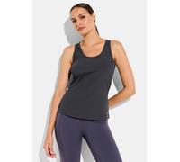Geripptes Tanktop grau XL