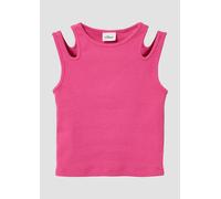 s.Oliver RED LABEL Slim Fit Tank Top mit Cut Outs in Pink, Größe 116