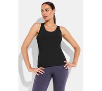 Geripptes Tanktop schwarz XL
