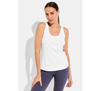 Geripptes Tanktop weiß XL