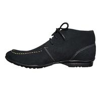German Wear Leder Desert Boots Stiefeletten Schnürschuhe Wildleder Schuhe Blau, Beige, Braun & Schwarz 42 EU Dunkelblau