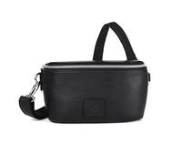 GERMANUS Gürteltasche Mika Crossbody Bag, Bum Bag, Bauchtasche, Umhängetasche, Tasche Leder Schwarz
