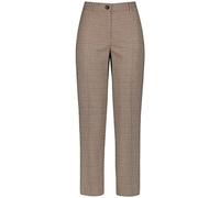 GERRY WEBER Damen 820038-31301 Hose, Dark Cedar Clay Karo, 40