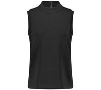 GERRY WEBER Collection - Ärmelloses Shirt SANDY WASHED mit Reißverschlussdetail schwarz - Gr. - 40