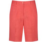 GERRY WEBER Collection - Bermuda aus reinem Leinen pink/orange - Gr. - 36
