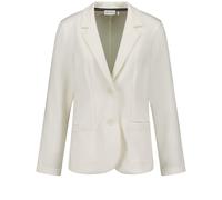 GERRY WEBER Collection - Blazer aus Jersey mit Rib-Details beige/weiß - Gr. - 42
