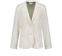 GERRY WEBER Collection - Blazer aus Jersey mit Rib-Details off-white - Gr. - 42