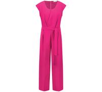 GERRY WEBER Collection - Fließender Jumpsuit mit Taillenband magenta - Gr. - 42