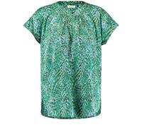 GERRY WEBER Collection - Fließendes Blusenshirt mit Allover-Print gruen druck - Gr. - 38