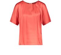 GERRY WEBER Collection - Fließendes Blusenshirt mit Material-Patch coral - Gr. - 40