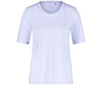 GERRY WEBER Collection - Halbarmshirt mit Chiffonblende blau - Gr. - 42