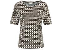 GERRY WEBER Collection - Halbarmshirt mit Stretchkomfort beige - Gr. - 40