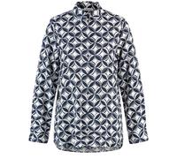 GERRY WEBER Collection - Hemdbluse mit Allover-Dessin blau - Gr. - 36