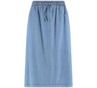 GERRY WEBER Collection - Jeansrock in Midilänge blue denim mit use - Gr. - 44