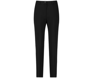 GERRY WEBER Collection - Klassische Stoffhose mit Bügelfalten schwarz - Gr. - 48