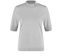 GERRY WEBER Collection - Kurzarmpullover grau - Gr. - 38