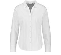 GERRY WEBER Collection - Langarmbluse beige/weiß - Gr. - 36